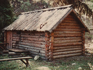 Meadowlark's First Log Cabin