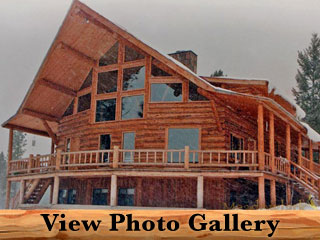 Glacier Park Amish Log Home