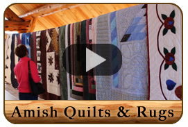 Amish Quilt and Rugs Auction Video