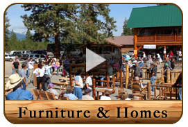 Amish Log Home Auction Video